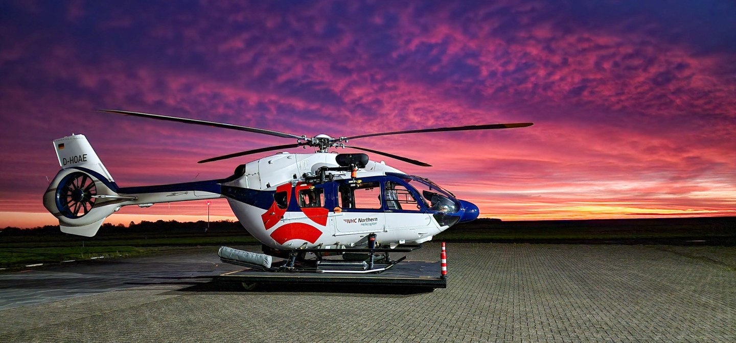 Sunrise in Mariensiel before takeoff for another Seapilot Mission