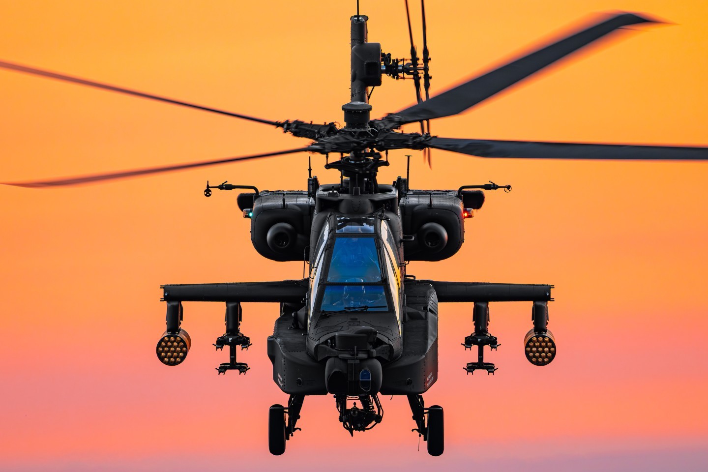 A Singaporean AH-64D Apache departs from Rockhampton Airport at sunset during Exercise Wallaby 2025. Hosted in Australia's Shoalwater Bay Training Area, Exercise Wallaby is Singapore’s largest overseas unilateral exercise and has been held annually since 1990!