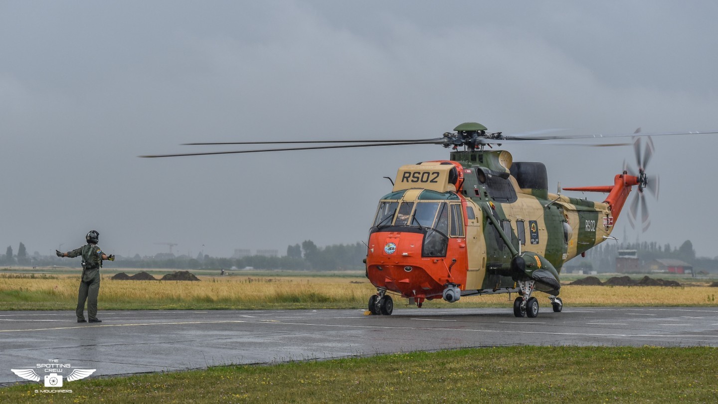 Former Belgian SAR Seaking MK.48 RS02 during the annual open day at Koksijde Air Base. Since 2021, this magnificent Seaking has been flown and maintained by Historic Helicopters.
