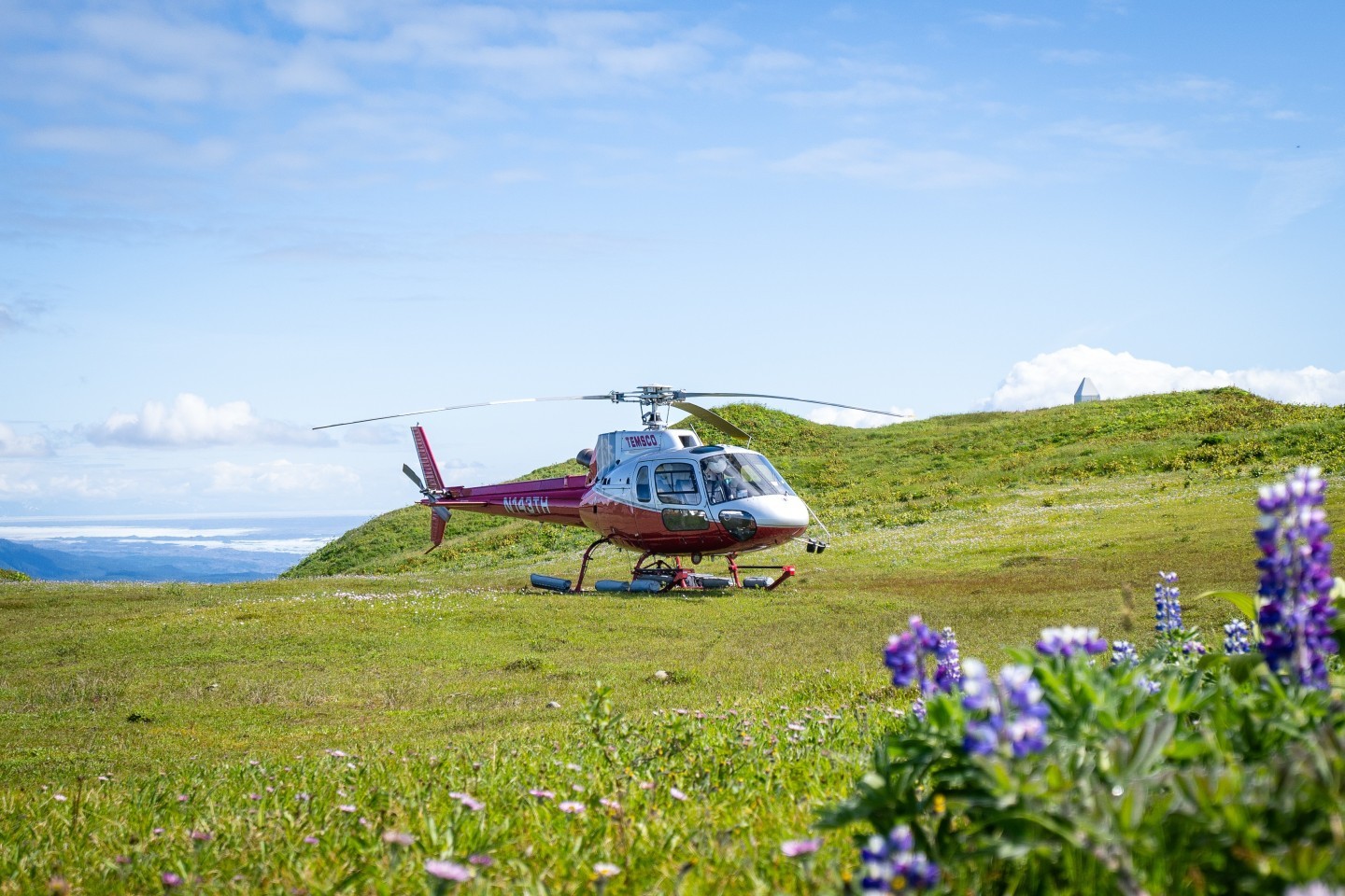 LZ northwest of Yakutat, AK. Working with the National Park Service to do some maitenance on their radio repeater system.
