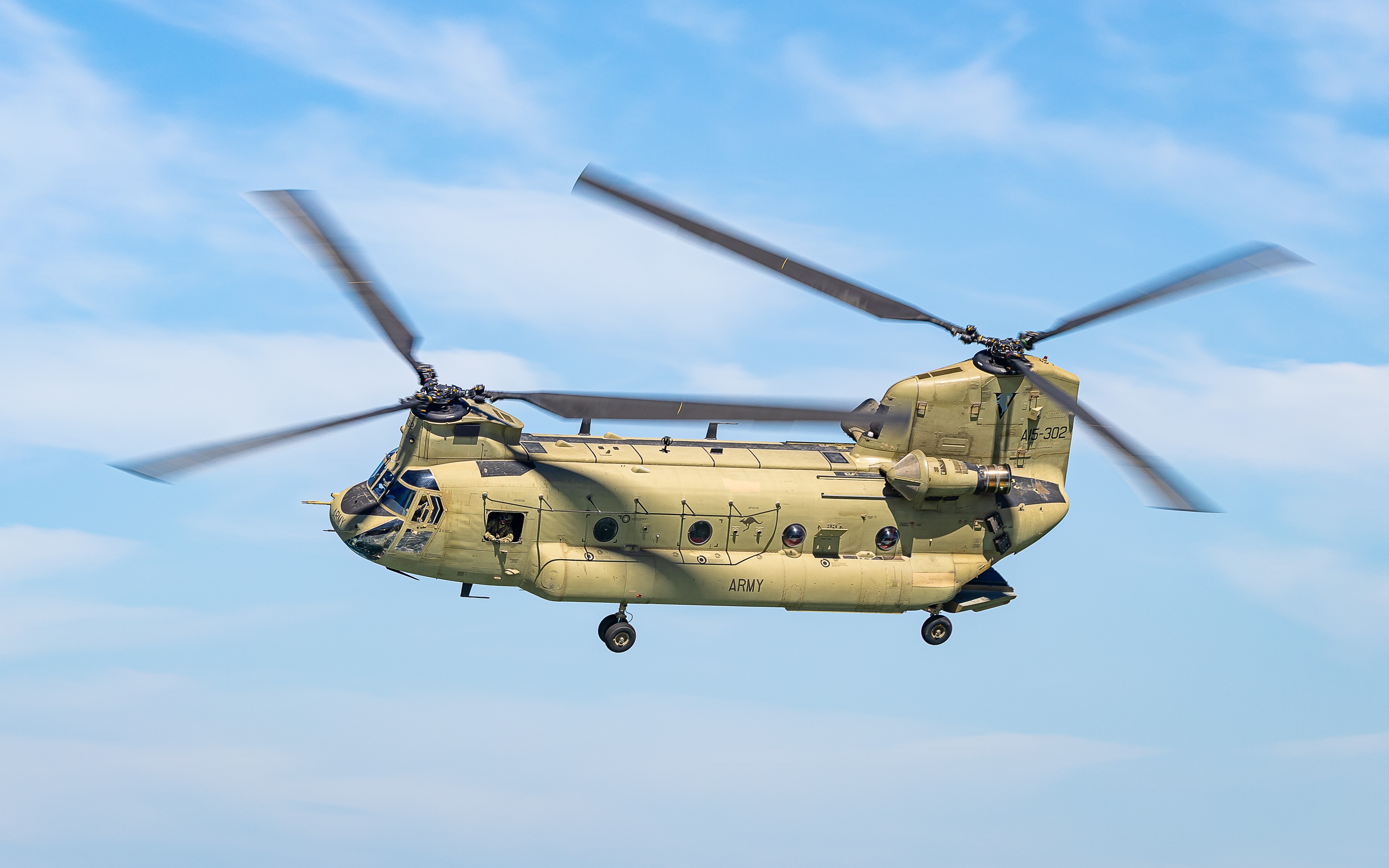 Australian Army Aviation CH-47F passing Redhead Bluff, Redhead, NSW, Australia on the return journey to RAAF Base Townsville after attending the 2025 Australian International Airshow.