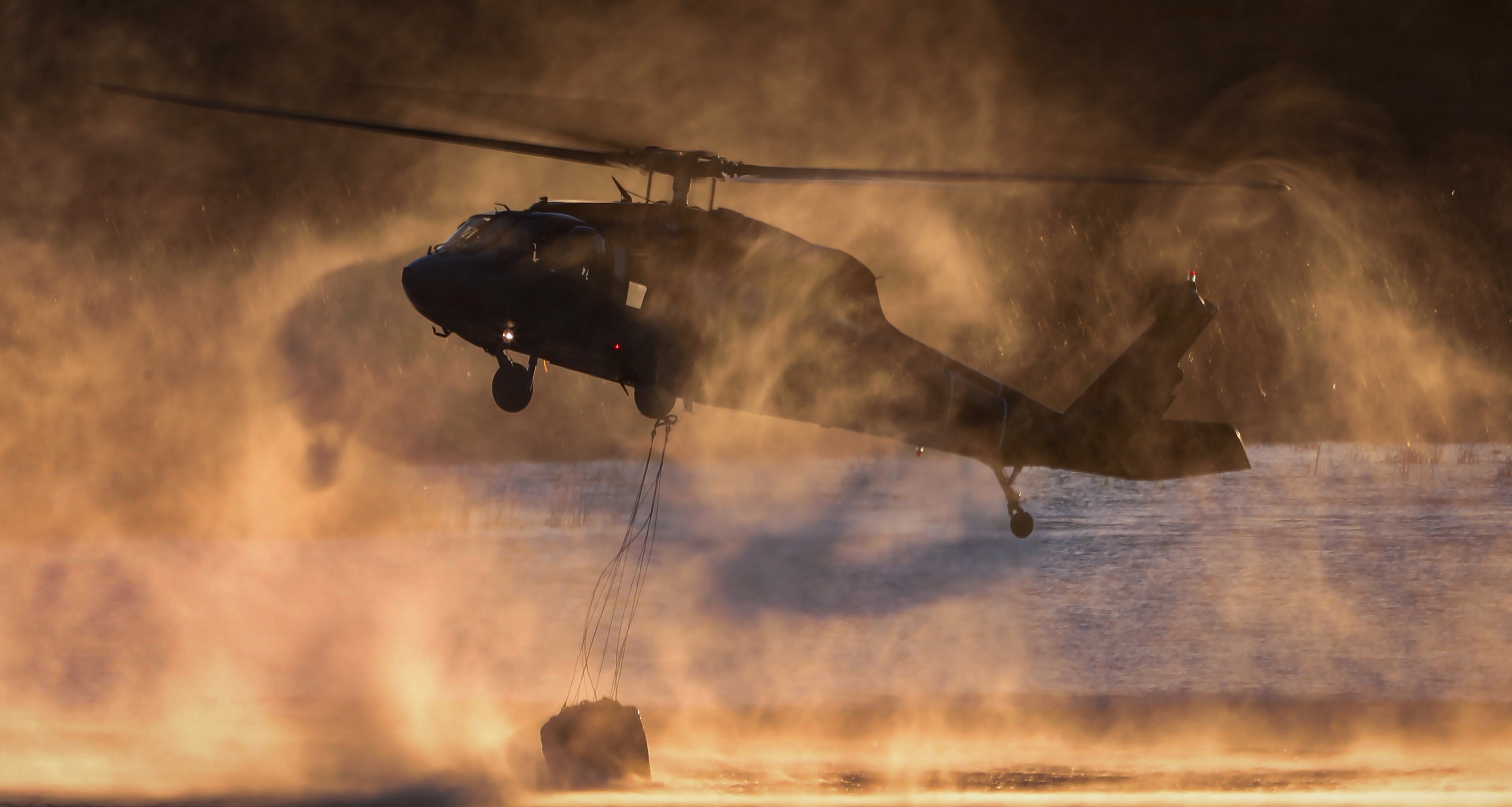 Copter 139 operating as a private contractor assigned to San Diego County, arriving in the Otay Lakes dip during the Border 2 Fire in the Otay Mountains of San Diego County.